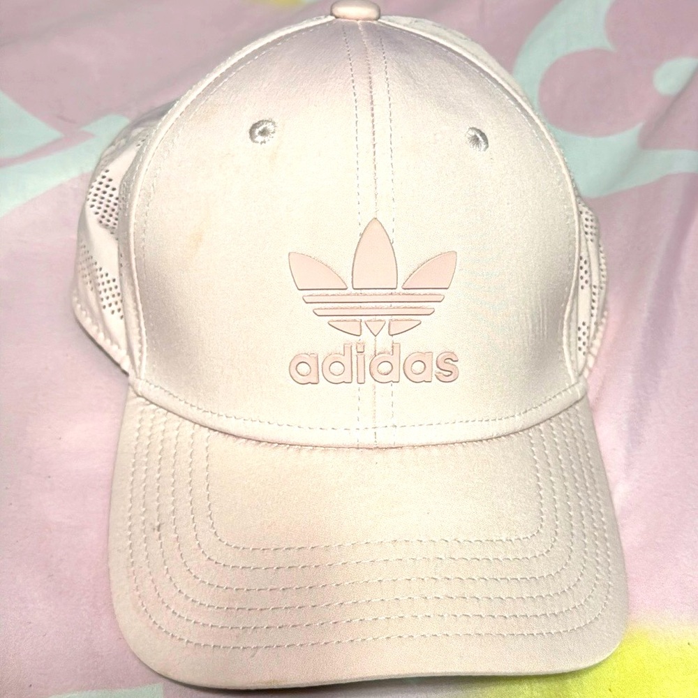 Adidas women’s light pink SnapBack